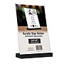 Global Printed Products Sign Holder, 3.5" x 5", Vertical, Table Top, Black/Clear Acrylic (SGNH-AB-35X5-BK)~#|#~D6015086-8387-4FA0-8585DA7EF80B5FCC_sc7