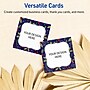 Avery Silver-Navy Matte Blank Card, White, 120/Pack (S00-FHT)~#|#~D6034D35-FDCD-4823-98999E0D5F96B1E3_sc7