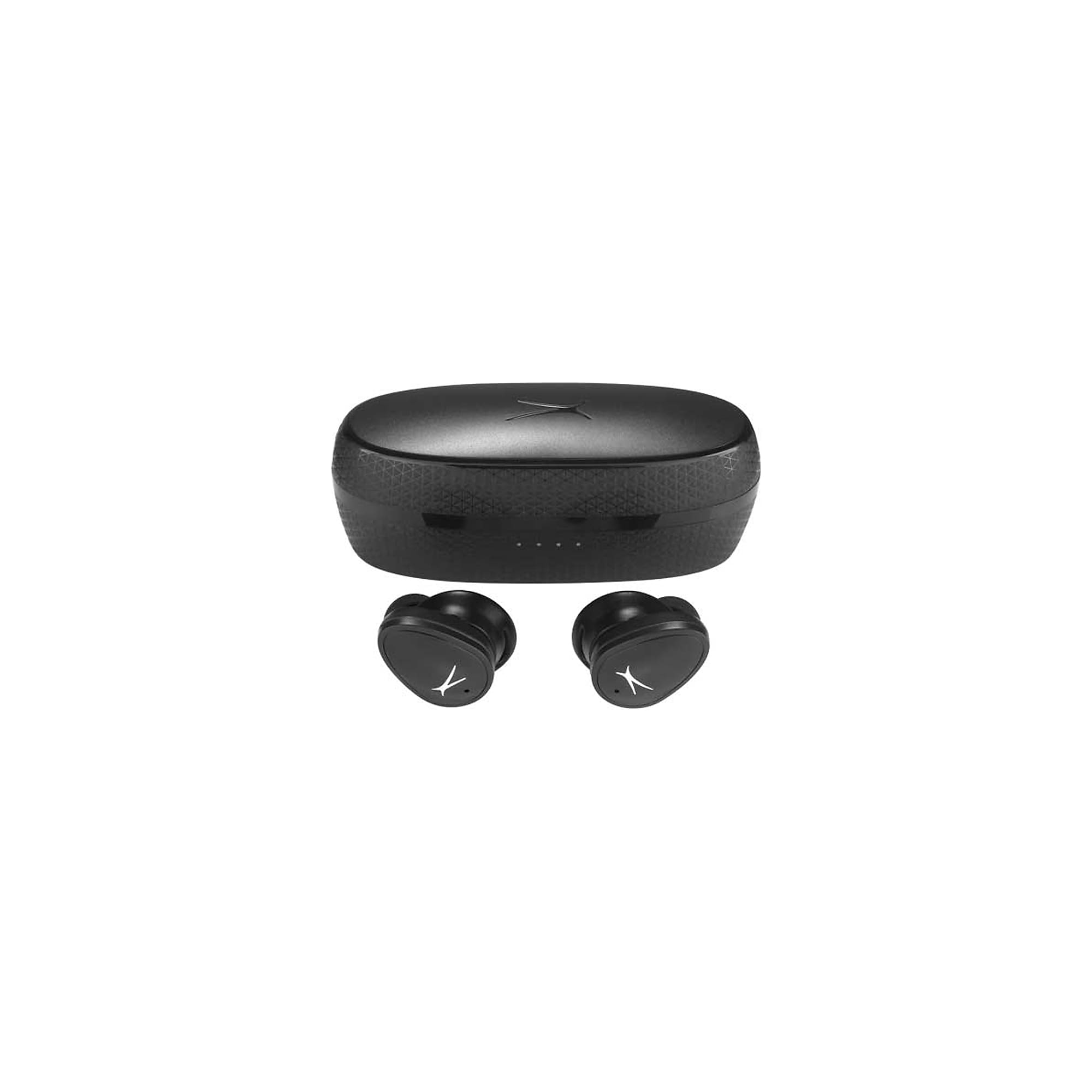 Altec Lansing NanoBuds ANC 2.0 Wireless Active Noise Canceling Earbuds, Bluetooth, Black (MZX5301-BLK-STK-6) Sansujyuku sansujyuku.com