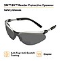 3M BX Anti-Fog +1.50 Safety Glasses, Over the Glasses, Gray Lens, 20/Carton (11377-00000-20)~#|#~D6065350-7C09-47A8-A5622E23AA933139_sc7