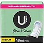 U by Kotex Security Regular Maxi Pad, Unscented, 48/Pack (47240)~#|#~D608D516-AD84-4F4B-82C69EB79C692221_sc7