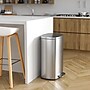 iTouchless SoftStep Stainless Steel Indoor Step Trash Can with Lid, 13.2 Gallon, Silver (PC13RSS)~#|#~D6099267-B171-4524-83210E6C11E861AF_sc7