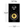 Fluance HFSW Signature Series HiFi Two-way Bookshelf Surround Sound Speakers, Natural Walnut~#|#~D60E5A1B-0EB4-4E08-BFF6C6363AE968E4_sc7