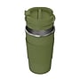Outdoors Professional Stainless Steel Double-Walled  Coffee Cup, 17.2 oz., Olive Green (OUTD9454)~#|#~D6144EB9-F8F8-49D5-B9FDF565C07FBC64_sc7