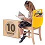 Seat Sack Seat Storage, 15" x 9" x 2.5", Yellow, 10/Pack (40112BUNDLE)~#|#~D6147016-D9FA-43DA-A075971A8405283B_sc7