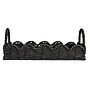 Household Essentials Handwoven Paper Rope Tray with Scalloped Edge, Black (HE1197)~#|#~D6163E99-7595-4218-B5E29502C45C1883_sc7