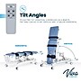 Viva Comfort Electric Height Adjustable Physical Therapy Tilt Table with Straps, 485 lbs. Capacity, Blue (ADI903-05-MK)~#|#~D6194BC6-ADE0-480E-93BB2DA4177AAFA5_sc7