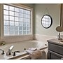 Infinity Instruments Franc II Black Plastic Framed Wall Mirror, 22" (20209BK)~#|#~D620285E-EF8A-4D25-9A80CC348EA5F2ED_sc7