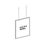 Azar Poster Holder, 22" x 28", Vertical, Ceiling, Silver Aluminum (300412)~#|#~D622F082-0CF4-4460-A059F6EA0302F3C0_sc7