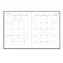2026-2027 Blue Sky Day Designer 6" x 8" Academic Year Weekly & Monthly Planner, Paperboard Cover, Navy (157725)~#|#~D62700BD-E240-48F4-A8ED160637FBF675_sc7