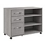 Bush Business Furniture Hustle Office Storage Cabinet with Wheels, Platinum Gray (HUF140PG)~#|#~D628AC4B-C4F8-4AC3-85FE43E26F3A8D89_sc7