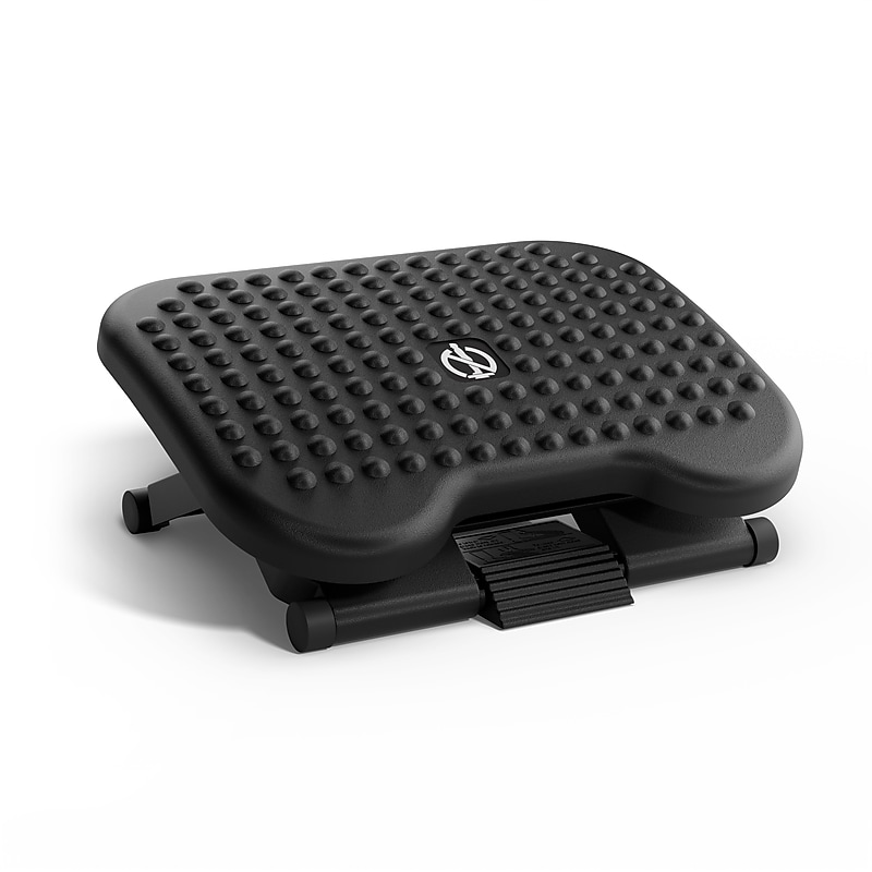 Staples Ergonomic Tilt Adjustable Footrest, Black (ST63336) image 1