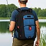 SaharaCase All-in-One Laptop Backpack, Large, Black/Blue (LT00087)~#|#~D630224A-4900-4DBB-BCFF4FD4EDE5D1F7_sc7