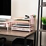 Mind Reader Metal Desk Organizer, Pink (MESH4C-PNK)~#|#~D6325CA8-53EE-49A3-93D24F0B2E7761DA_sc7