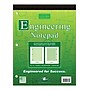 Signature Collection Covered Engineering Pad, Frame Front 1/2" Right Margin, Heavyweight 20 lb. Green Tint Paper~#|#~D63669E3-299E-4BE2-B83159D879D30C93_sc7