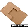 12 1/2" x 12 1/2" x 2 1/2" Crush-Proof Mailers, Kraft, 50/Bundle (M12122K)~#|#~D6378EC4-D722-4B41-BD8ECE7D1F5F4754_sc7