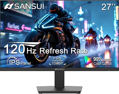 Sansui 27" FHD 120Hz IPS Adaptive Sync Monitor