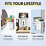 Overtime Wall Outlet Shelf, 8 Outlets and 3 USB Ports, Surge Protector, White (OTWP8O3USB)~#|#~D63BE1FC-1A52-438E-A9C79F9CED63DCC7_sc7