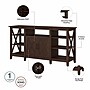 Bush Furniture Key West Manufactured Wood Console TV Stand, Screens up to 65", Bing Cherry (KWS025BC)~#|#~D63CB1FE-355B-4F09-8D6D473EAE87736D_sc7