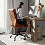 Flash Furniture Whitney Ergonomic LeatherSoft Swivel Executive Chair, Brown/Black (GO2286HBRBK)~#|#~D63DA2DB-E710-4B3F-B811A3800B277E54_sc7