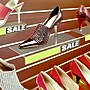 Azar Displays Acrylic Shoe Shelf with Sign Slot for Slatwall, 10"W x 1.25"H x 4"D, Clear, 10-Pack (556001-CLR-10PK)~#|#~D63DBA98-B68B-45EF-A69E2C4DD36B5ABB_sc7