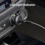 NXT Technologies™ USB-C Car Charger with Lightning Cable for iPhone/iPad, Black (NX60451)~#|#~D6400BDB-6033-41A9-8B063BA73652E752_sc7