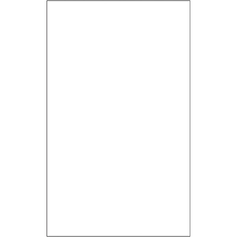 Tape Logic Laser Labels, Rectangle, 8 1/2" x 14", White, 100/Case (LL137) image 1