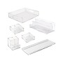 Russell+Hazel Deluxe 6-Piece Desk Organizer Set, Acrylic, Clear (53695)~#|#~D6442CF0-5876-4BB2-8341DDE6896AB746_sc7