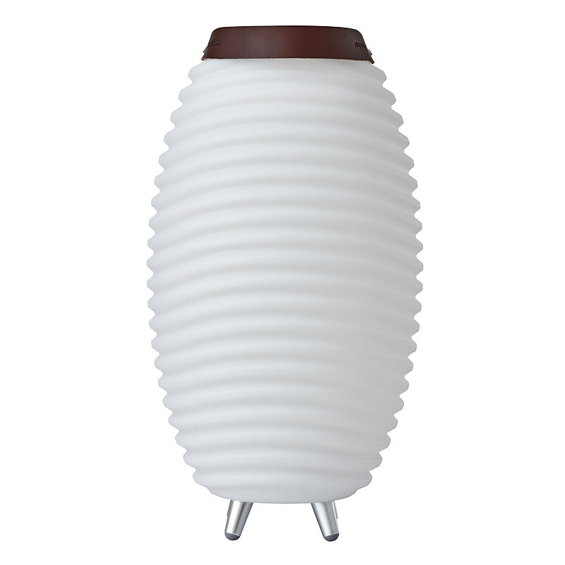 Kooduu Synergy 50 22" LED Speaker Lamp with USB Port, White (1207-02) image 1