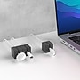 Function101 Cable Blocks Weighted and Magentic Cord Management Cable Clips, Dark Gray, 3/Pack (F101-CBXD3)~#|#~D64A2AEB-9CFA-4645-BA672D13FF658464_sc7