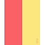 2025-2026 Willow Creek Coral Lemon Duotone 7.5" x 9.5" Academic Year Monthly Planner, Multicolored (55038)~#|#~D64B29B8-3BC2-47F9-87BA49345FB578EB_sc7
