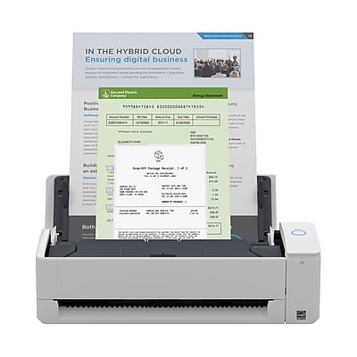 RICOH ScanSnap IX1300 Wireless Duplex Document Scanner, White (PA03805-B005) Simolary simolary.com