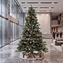 Safavieh 7.5 ft. Pre-Lit Artificial Christmas Tree, 600 Lights, Green (FXP2017A)~#|#~D657AFEC-4FD0-4B0D-B3BFC4D1FFA1BEDA_sc7