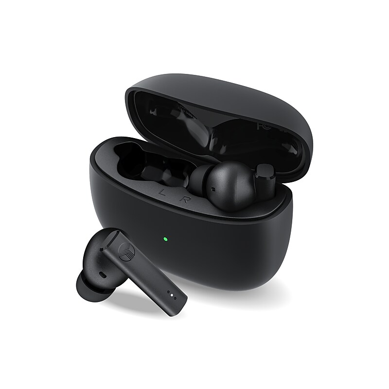 Treblab X8 Wireless Active Noise Canceling Earbuds, Bluetooth, Black (X8) image 1