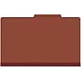 Medical Arts Press Pressboard Classification Folder, 2" Expansion, Legal Size, Red, 25/Box (DV-T52-02-3RED)~#|#~D65BFCEC-201B-4B74-AEB9AD5439B963D7_sc7