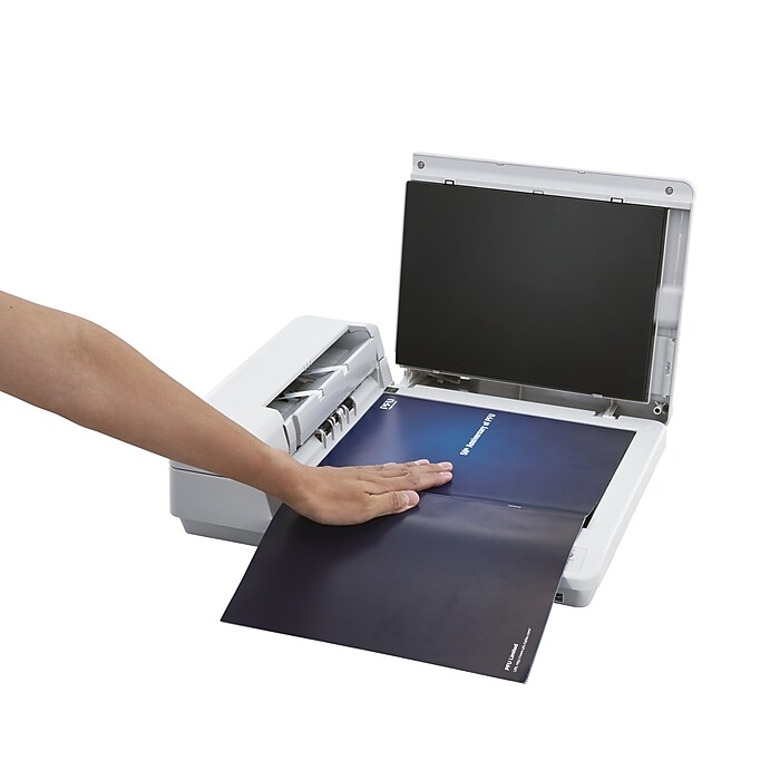 RICOH SP-1425 PA03753-B005 Duplex Flatbed Document Scanner, White