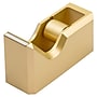 JAM Paper Desktop Dispenser, 4.5" x 2.5", 1" Core, Gold (338GO)~#|#~D65E6197-CCC3-4437-AFA754B4F54DB259_sc7