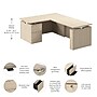 Bush Business Furniture Stratus 60"W Electric L-Shaped Adjustable Standing Desk with File Cabinet, Natural Elm (SUT015NE)~#|#~D65FB2B6-71D9-4B9A-846C391EA250B795_sc7