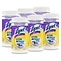 Lysol Dual Action Disinfecting Wipes, Citrus Scent, 75 Wipes/Canister, 6 Canisters/Carton (1920081700CT)~#|#~D65FE6F6-8BBC-4AAE-88531E015DFFF795_sc7