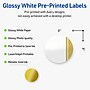 Avery Laser/Inkjet Circle Multipurpose Labels, 3" Dia., White, 60/Pack (S00-DKB)~#|#~D66023F2-61D5-4E65-95E54DACCAB3250B_sc7