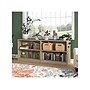 Bush Furniture Universal 30"H 2-Shelf Bookcase with Adjustable Shelf, Ash Gray Laminated Wood (WL12426)~#|#~D6621568-2E87-4A88-AA2C7981A1A5AE11_sc7
