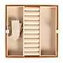 Household Essentials Jewelry Organizer Box with Clasp Closure, Caramel (HE1179)~#|#~D6636656-2732-4FF8-B5B3E1C0FE9E0B58_sc7