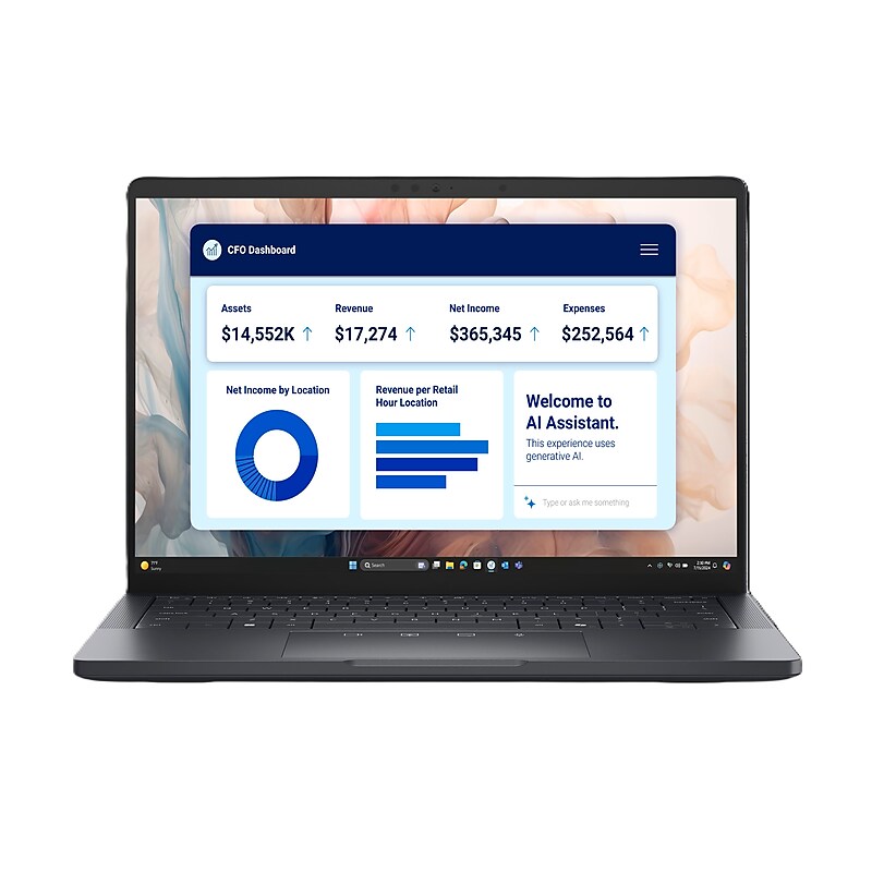 Dell Pro 13 Premium 13.3” IPS, AI Laptop, Intel Core Ultra 7, 32GB RAM, 512GB SSD, 20.8 Hour Battery, Windows 11 Pro image 1