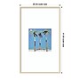 Amanti Art Three Palm Trees by Elena Avanesova Wood Framed Wall Art Print, 25"W x 41"H (A426710368071)~#|#~D66B4C3B-93D9-4FF8-9F6650FBAC7FB6ED_sc7