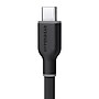 HyperGear Flexi Pro USB-A to USB-C Soft-Touch Silicone Charge and Sync Cable, 10 ft., Black (15912)~#|#~D66CE53E-ADA7-4DBD-A068697A3F09EC12_sc7