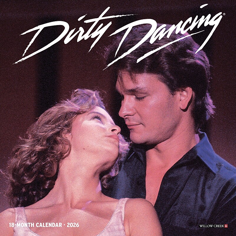 2026 Willow Creek Dirty Dancing 7" x 7" Monthly Wall Calendar (53553) image 1