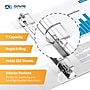 Davis Group QuickFit Heavy Duty 1" 3-Ring Standard Binders, D-Ring, White, 2/Pack (94010-02)~#|#~D66D36C3-1235-4D6E-B7640324955A7E01_sc7