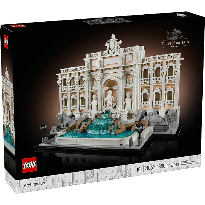 LEGO Architecture Trevi Fountain, 1880 Pieces (21062) | Staples