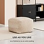 Anji Mountain Cherokee Tawny Fabric Rectangular Pouf Ottoman (AMBPF002-2014)~#|#~D672CAB2-01EB-4958-93FBAEF7B5EE4606_sc7