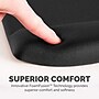Fellowes PlushTouch Foam Non-Skid Mouse Pad/Wrist Rest Combo, Black (9252001)~#|#~D6744838-1A3D-4D01-9E73A5693CB7158E_sc7